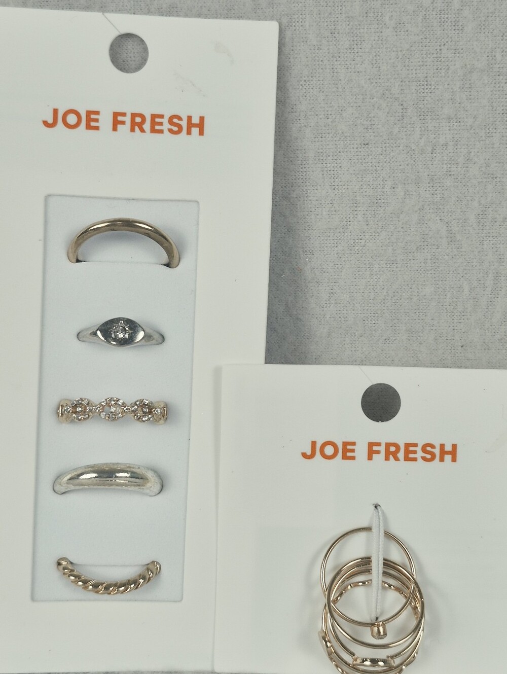 Joe Fresh Gold & Silver Tones Mixed Ring Set - Assorted Styles - Picture 8 of 12